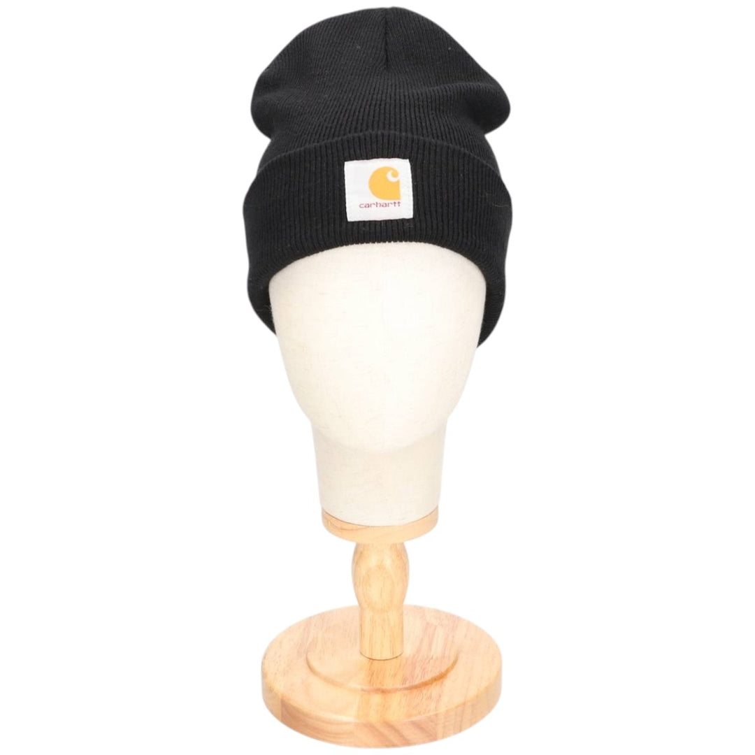 Carhartt knit beanie, made in Canada acrylic black type Vintage Second Hand