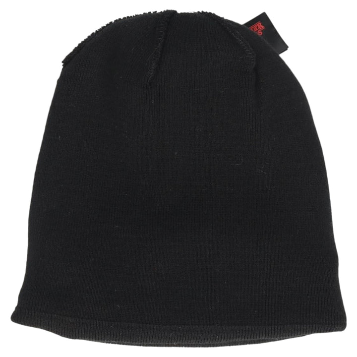 STRANGER THINGS Stranger Things Knit Beanie, One Size Fits Most acrylic black type Vintage Second Hand