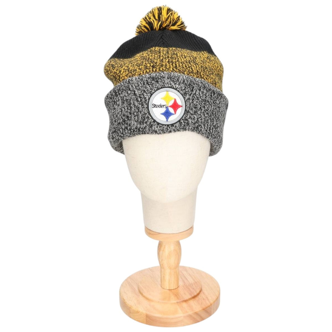 47 Brand NFL Pittsburgh Steelers Knit Beanie, One Size Fits Most acrylic gray type Vintage Second Hand