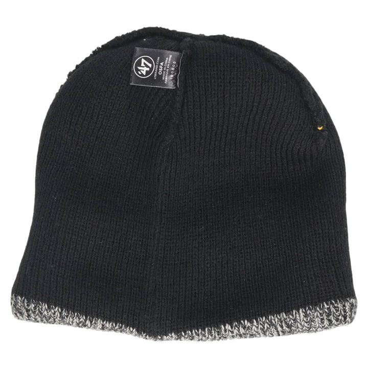 47 Brand NFL Pittsburgh Steelers Knit Beanie, One Size Fits Most acrylic gray type Vintage Second Hand