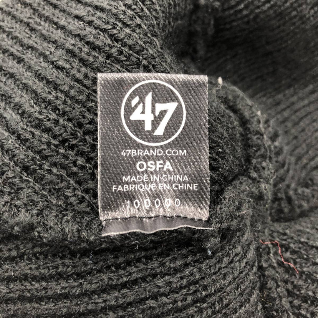 47 Brand NFL Pittsburgh Steelers Knit Beanie, One Size Fits Most acrylic gray type Vintage Second Hand