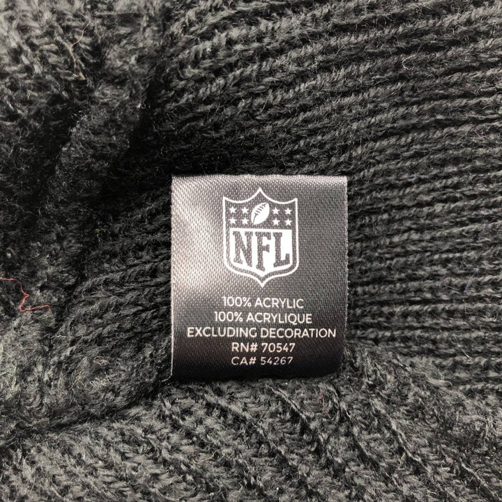 47 Brand NFL Pittsburgh Steelers Knit Beanie, One Size Fits Most acrylic gray type Vintage Second Hand