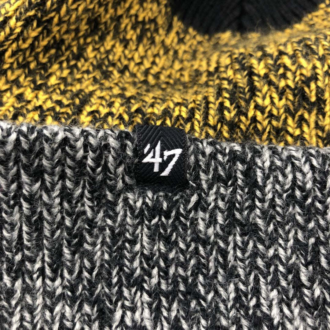 47 Brand NFL Pittsburgh Steelers Knit Beanie, One Size Fits Most acrylic gray type Vintage Second Hand