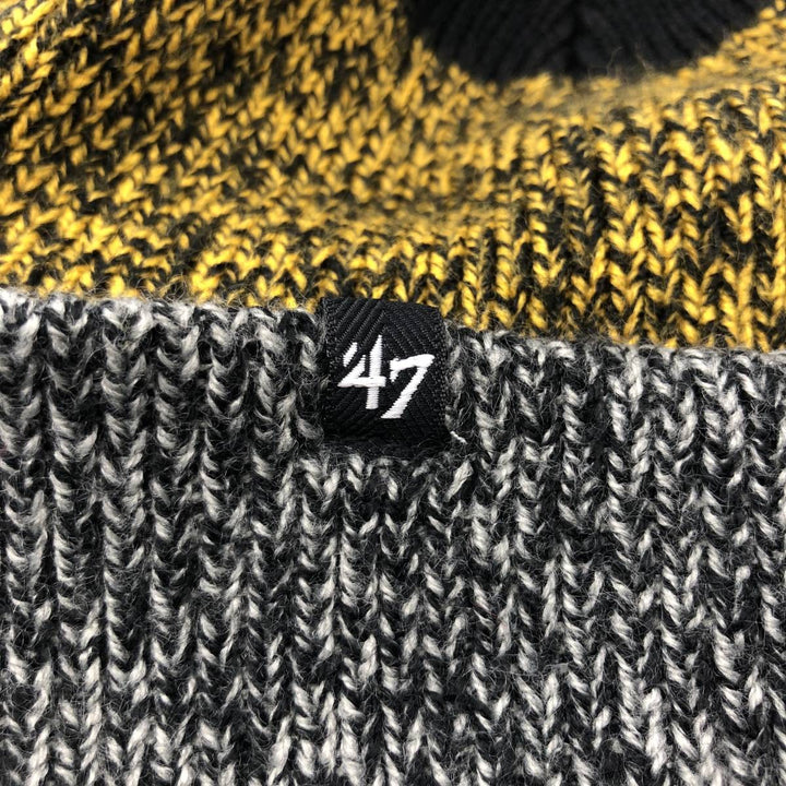 47 Brand NFL Pittsburgh Steelers Knit Beanie, One Size Fits Most acrylic gray type Vintage Second Hand