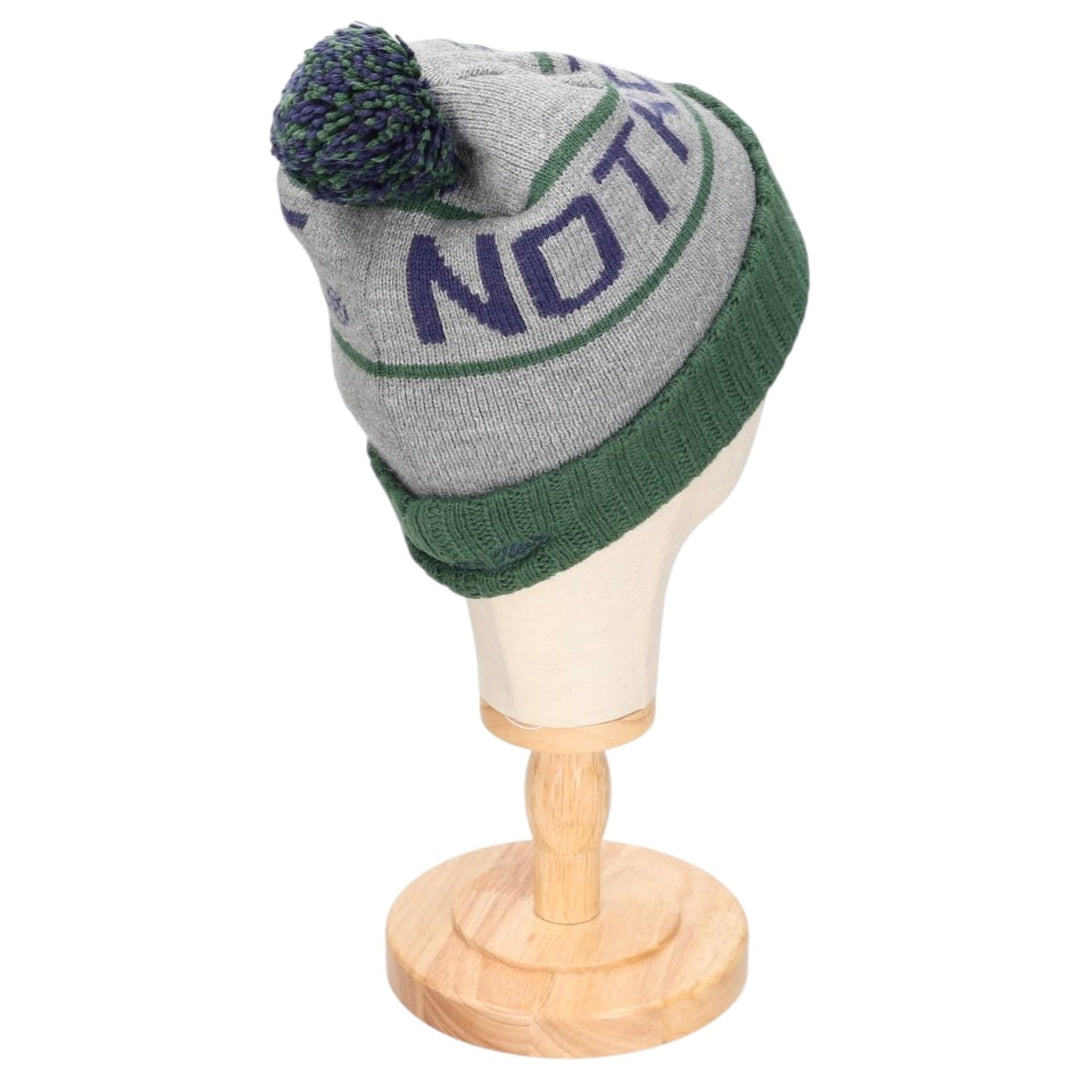 MITCHELL AND NESS Notre Dame Fighting Irish College Knit Beanie, One Size Fits Most acrylic gray type Vintage Second Hand