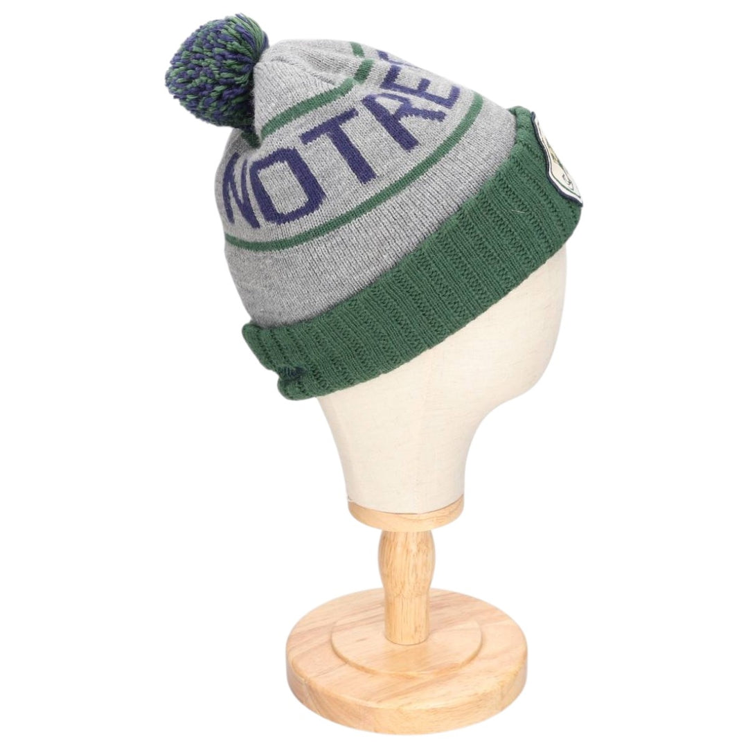 MITCHELL AND NESS Notre Dame Fighting Irish College Knit Beanie, One Size Fits Most acrylic gray type Vintage Second Hand