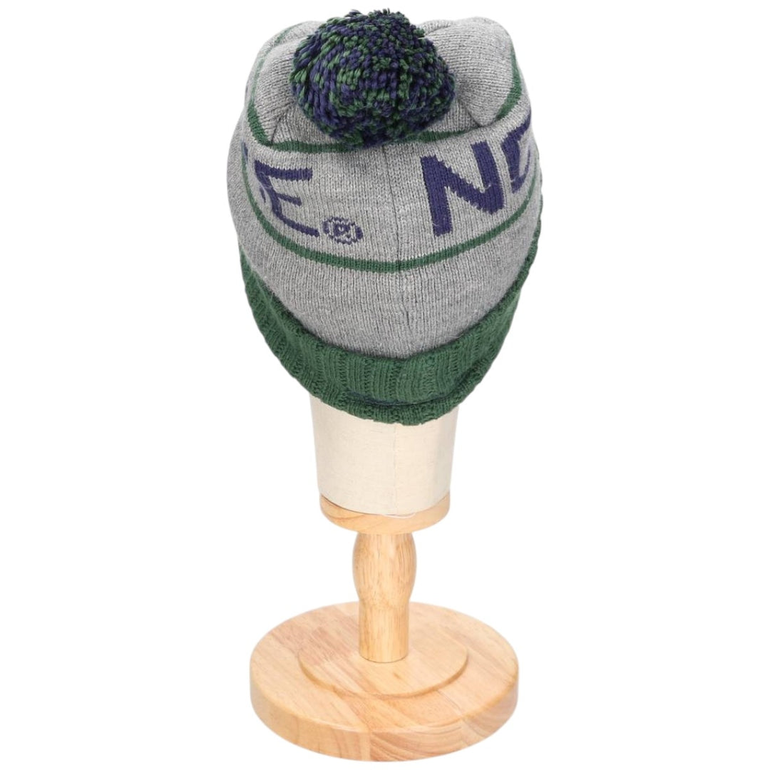 MITCHELL AND NESS Notre Dame Fighting Irish College Knit Beanie, One Size Fits Most acrylic gray type Vintage Second Hand