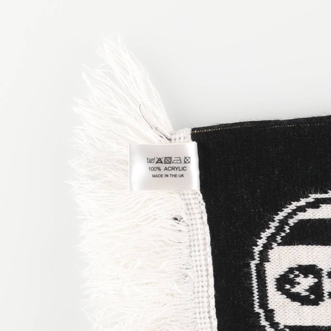 Soccer scarf unclear black type Vintage Second Hand