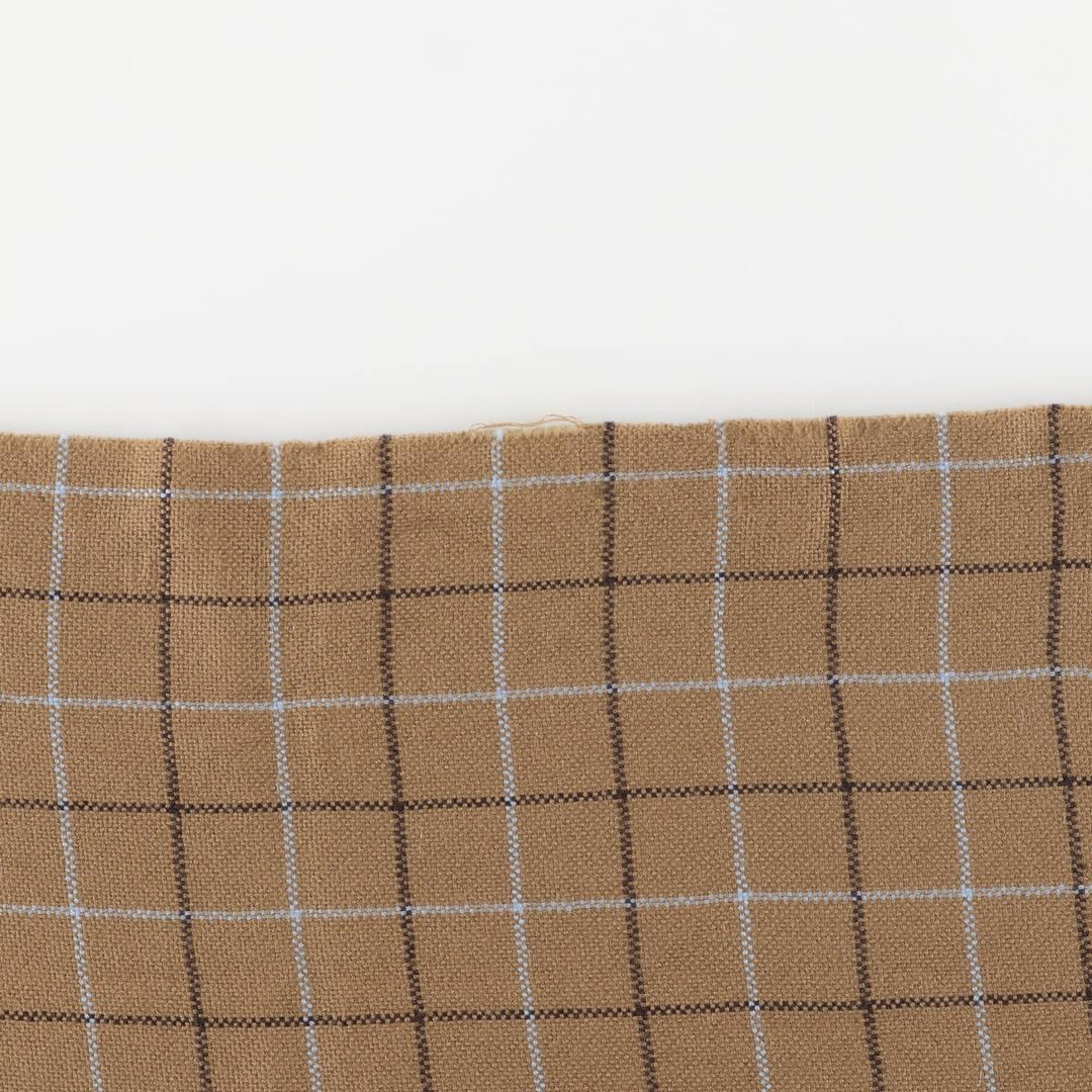 Lacoste wool scarf wool Khaki type beige Vintage Second Hand