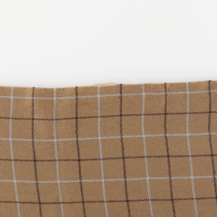 Lacoste wool scarf wool Khaki type beige Vintage Second Hand