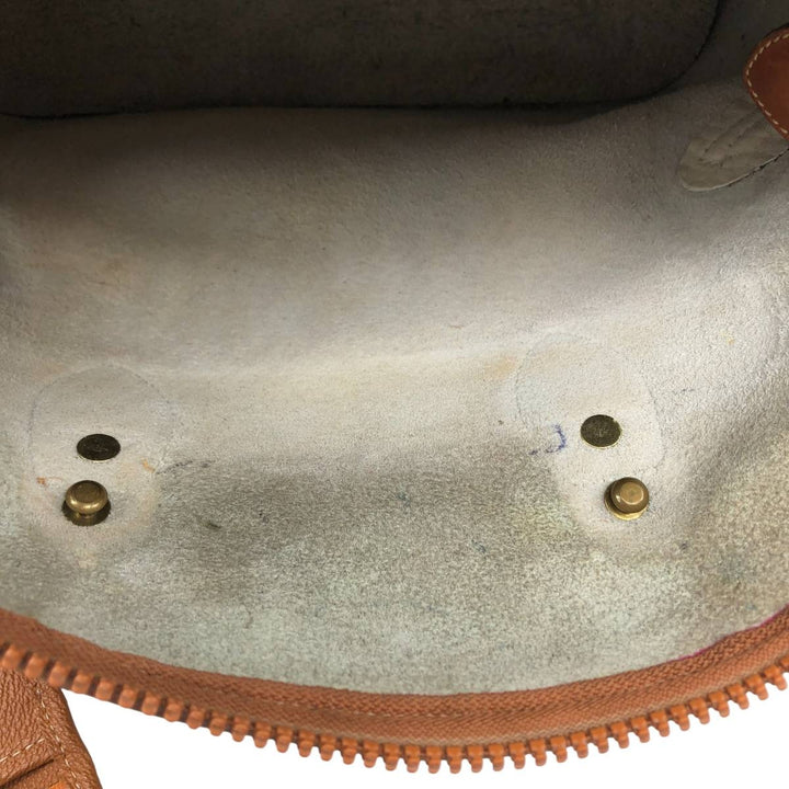 Dooney and Bourke 2-Way Shoulder Bag, Made in USA, Vintage genuine leather brown type Vintage Second Hand
