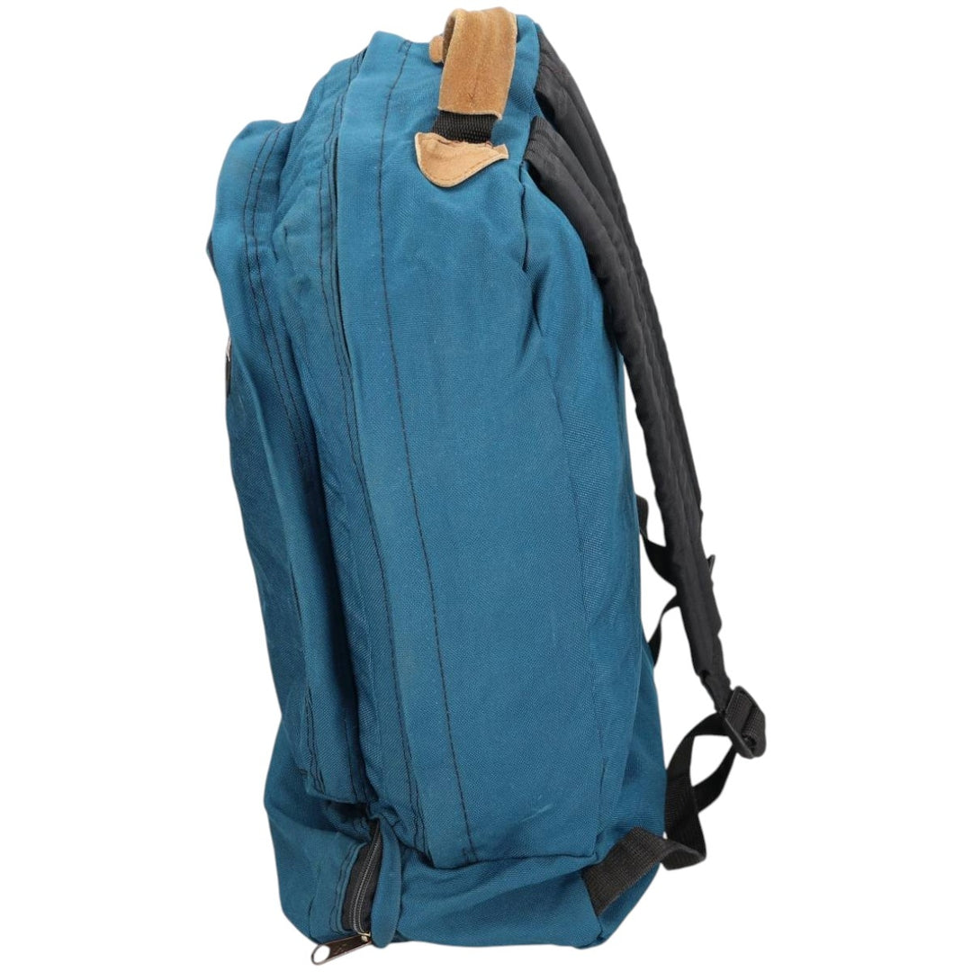 90'S Jansport Backpack Made in USA Vintage unclear turquoise blue Vintage Second Hand