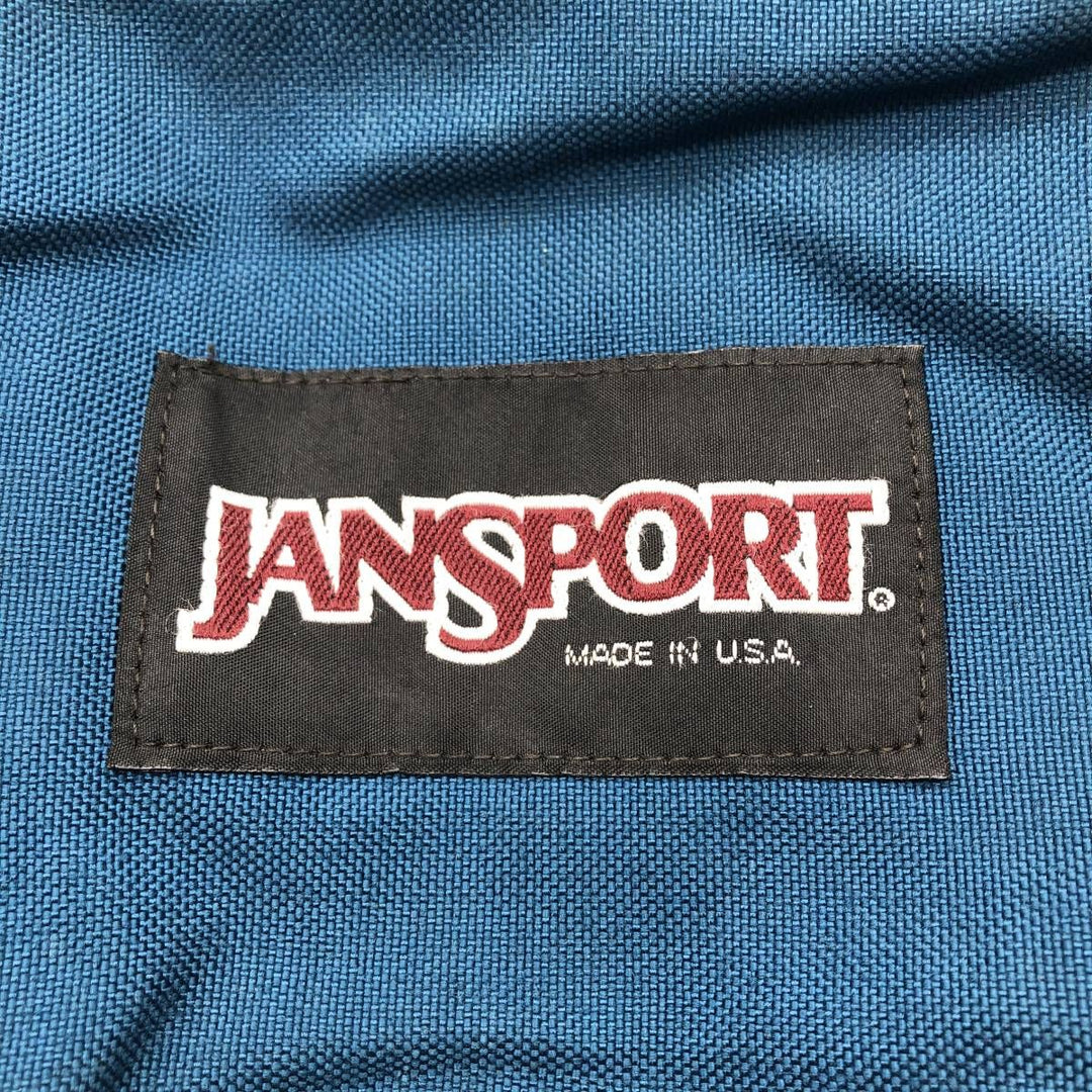 90'S Jansport Backpack Made in USA Vintage unclear turquoise blue Vintage Second Hand