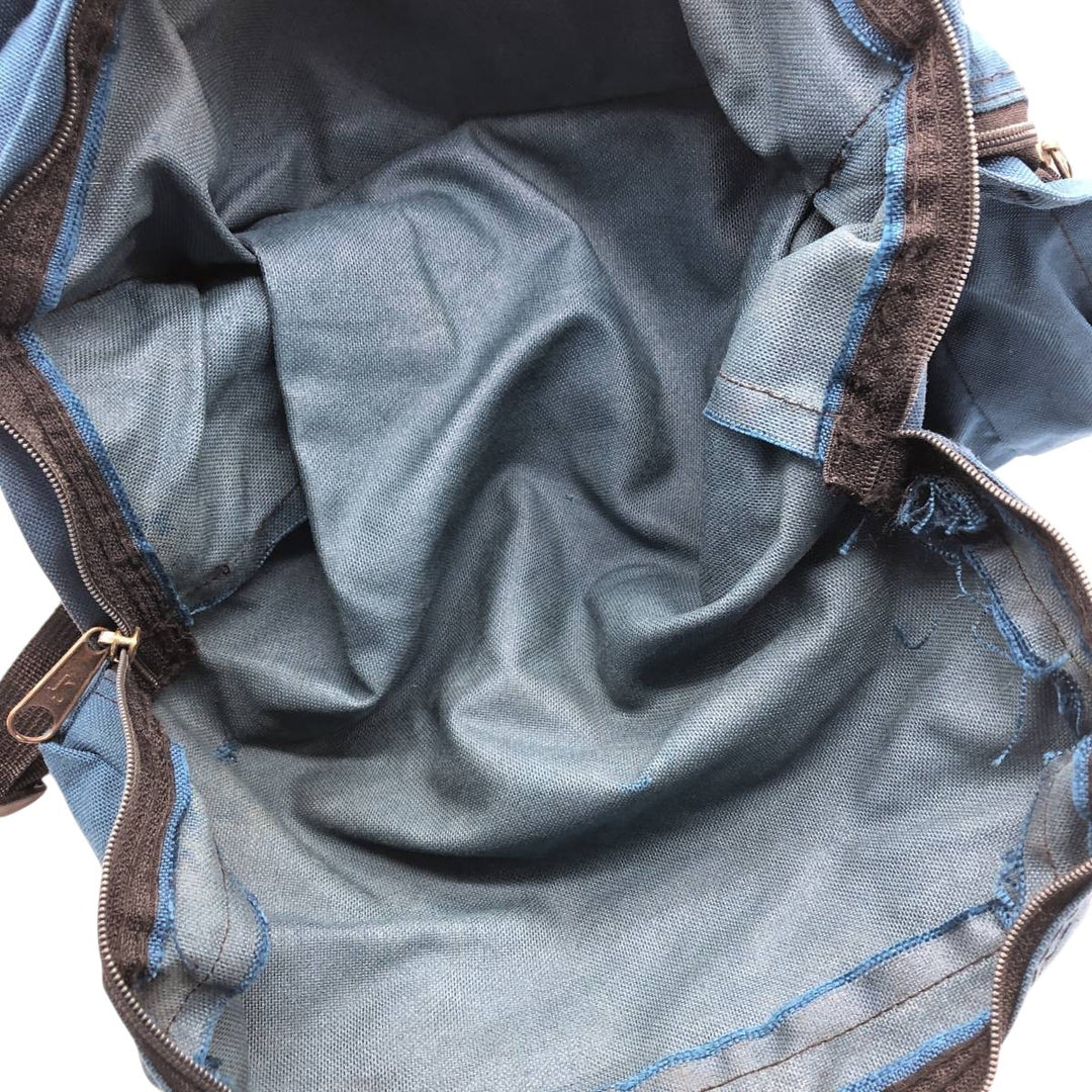 90'S Jansport Backpack Made in USA Vintage unclear turquoise blue Vintage Second Hand