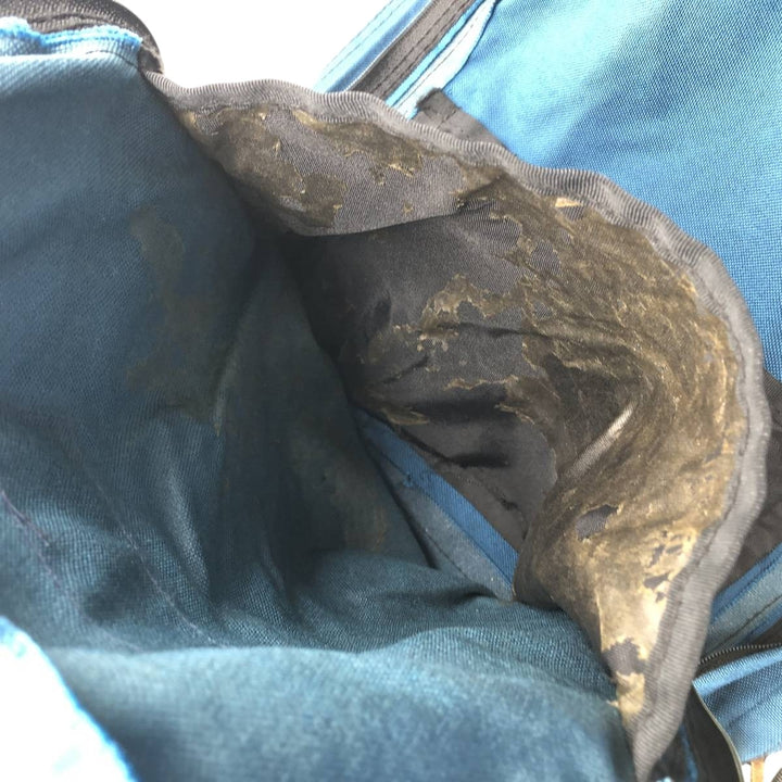 90'S Jansport Backpack Made in USA Vintage unclear turquoise blue Vintage Second Hand