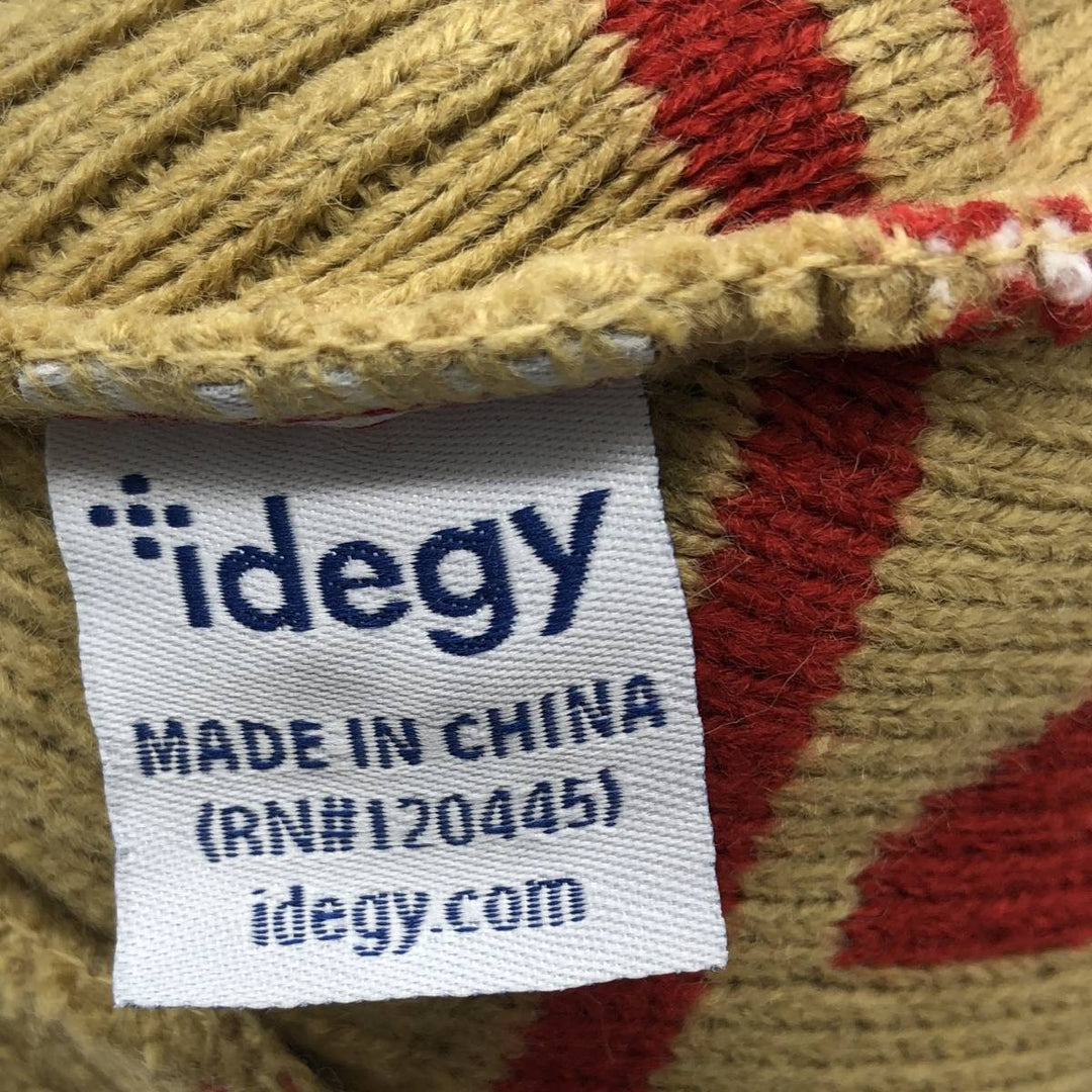 IDEGY Knit Beanie, One Size Fits All unclear red type Vintage Second Hand