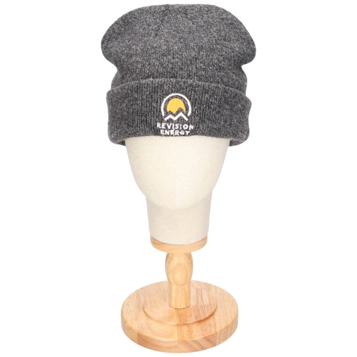 LLBean REVISION ENERGY ADVISORY Knit Beanie (One Size Fits Most) polyester gray type Vintage Second Hand