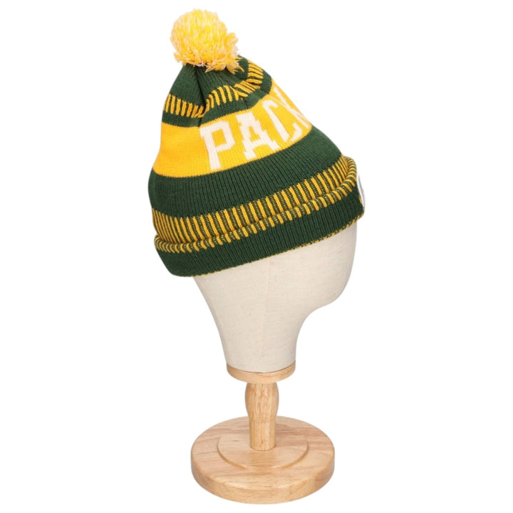 NFL GREEN BAY PACKERS Knit Beanie, One Size Fits Most acrylic green type Vintage Second Hand