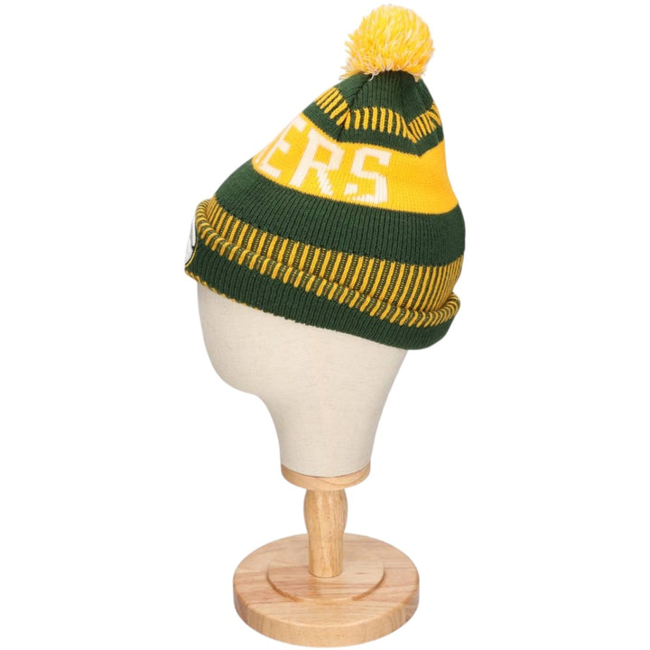 NFL GREEN BAY PACKERS Knit Beanie, One Size Fits Most acrylic green type Vintage Second Hand
