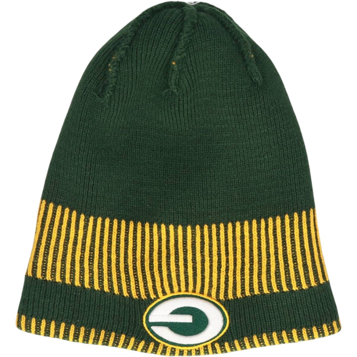 NFL GREEN BAY PACKERS Knit Beanie, One Size Fits Most acrylic green type Vintage Second Hand