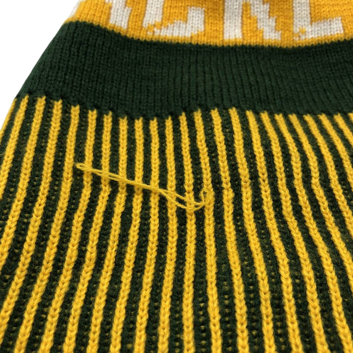 NFL GREEN BAY PACKERS Knit Beanie, One Size Fits Most acrylic green type Vintage Second Hand