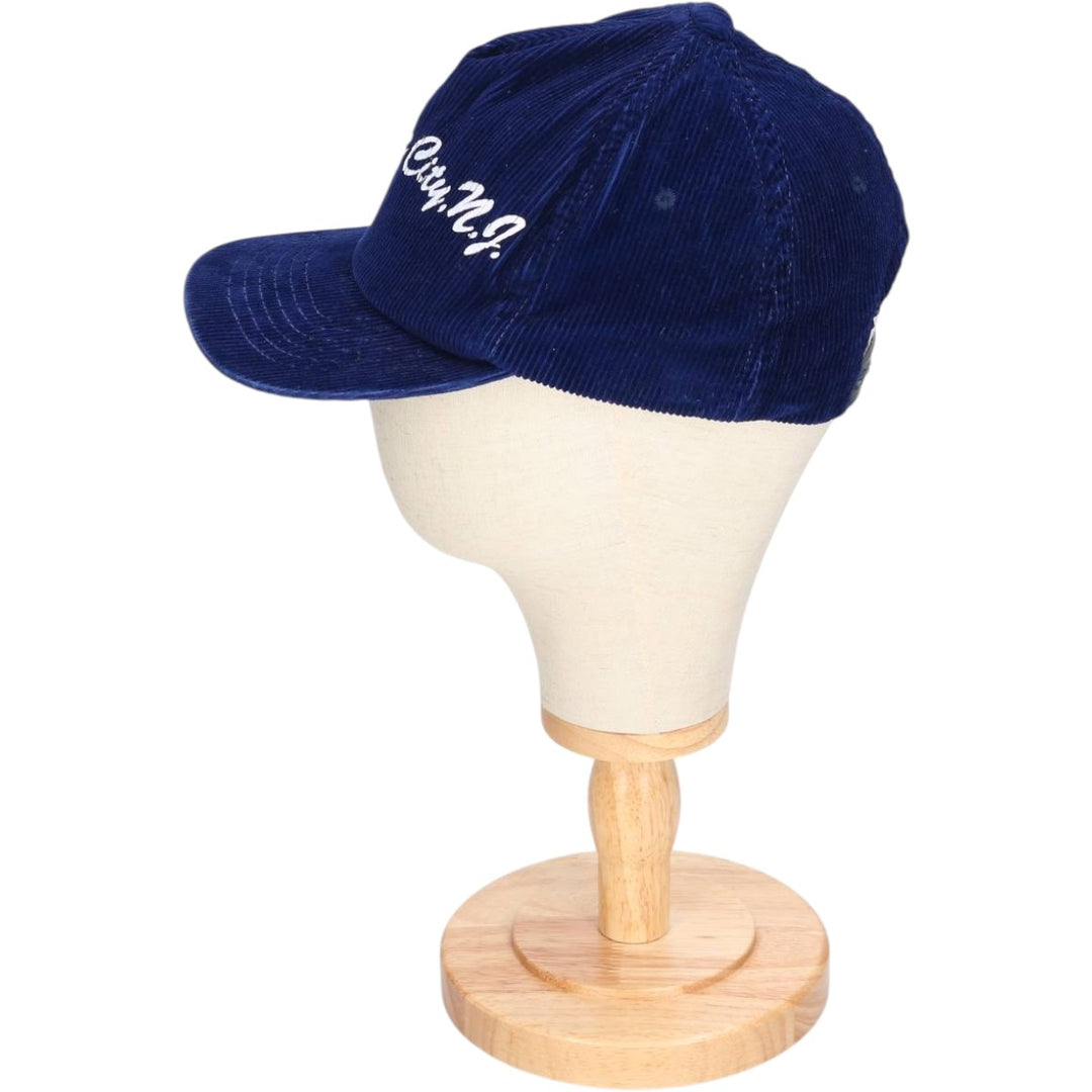 Vintage 90'S JD Corduroy Cap, Free Size cotton navy blue type Vintage Second Hand