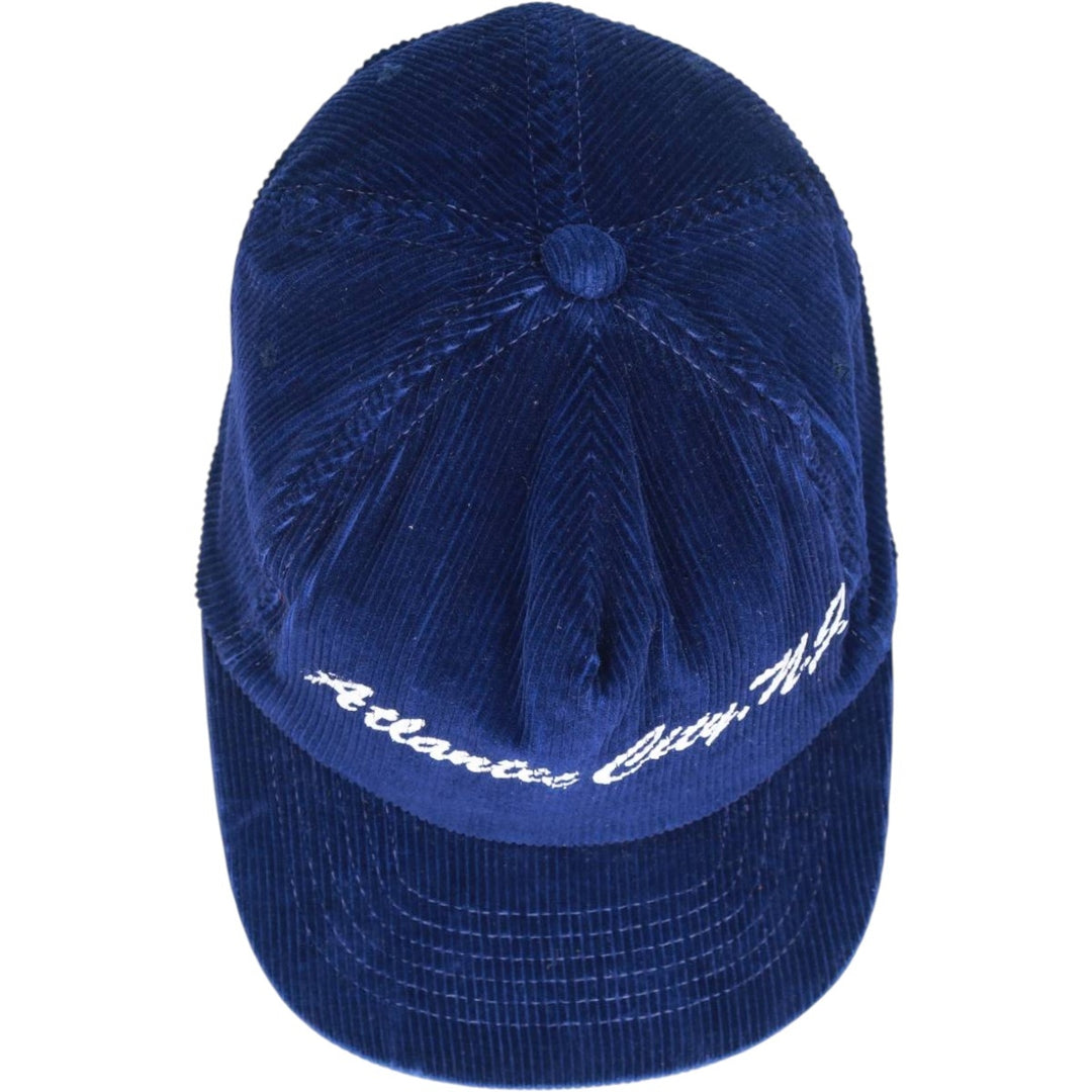 Vintage 90'S JD Corduroy Cap, Free Size cotton navy blue type Vintage Second Hand