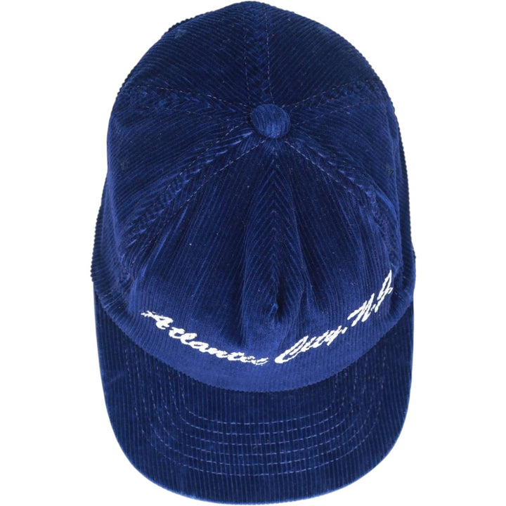 Vintage 90'S JD Corduroy Cap, Free Size cotton navy blue type Vintage Second Hand