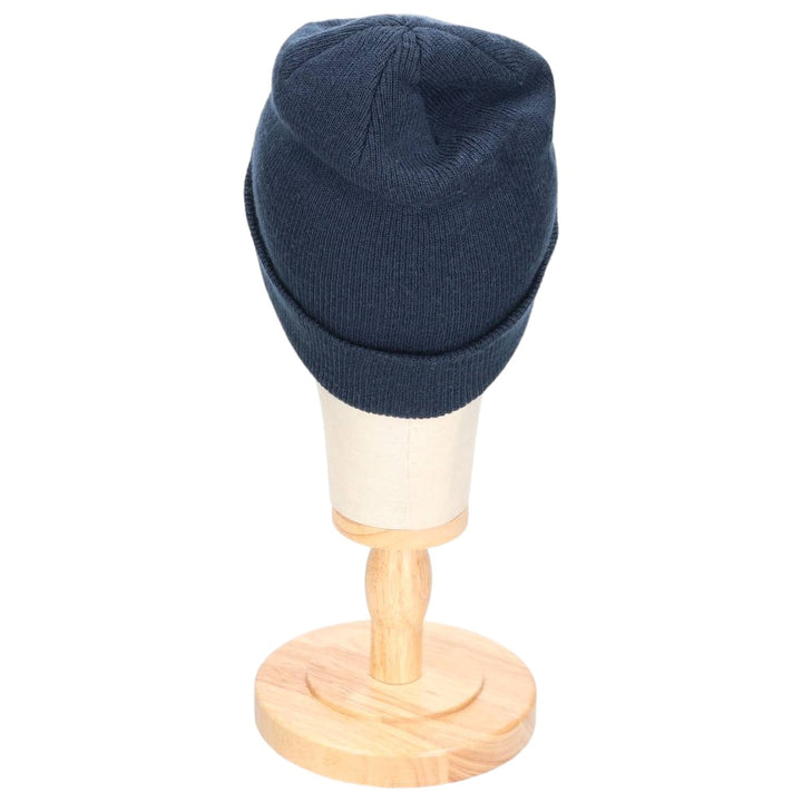 90'S Nike knit beanie, one size fits all, vintage acrylic navy blue type Vintage Second Hand
