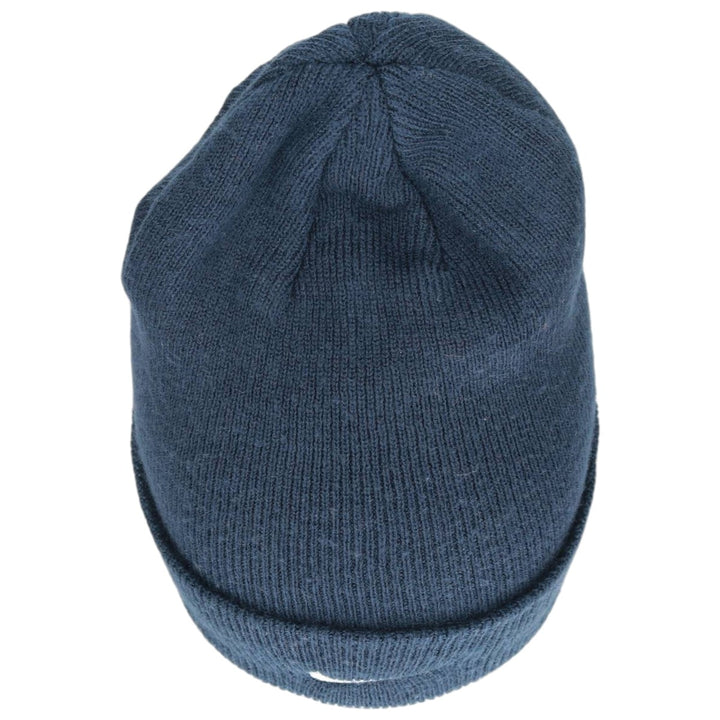 90'S Nike knit beanie, one size fits all, vintage acrylic navy blue type Vintage Second Hand