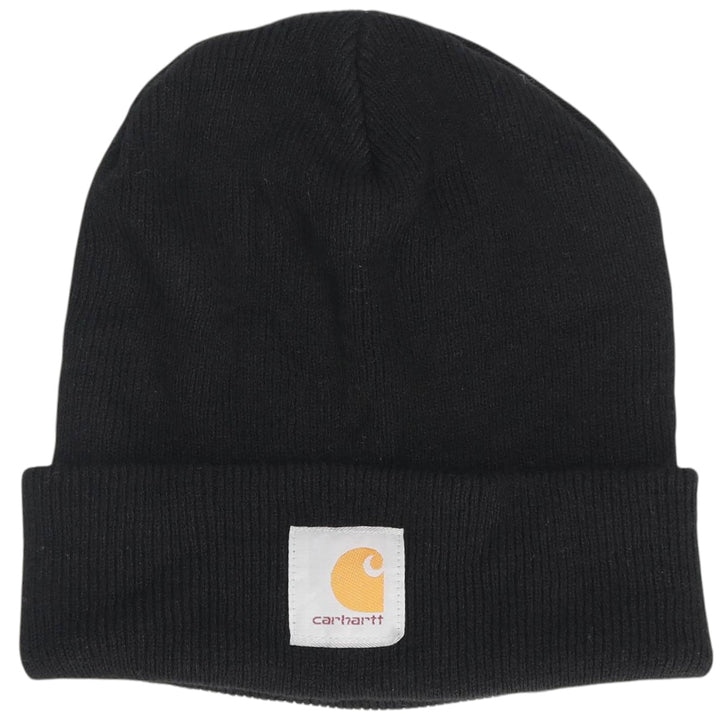 Carhartt Knit Beanie, Made in Canada, One Size Fits Most acrylic black type Vintage Second Hand