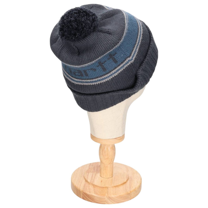 Carhartt knit beanie, one size fits all acrylic navy blue type Vintage Second Hand