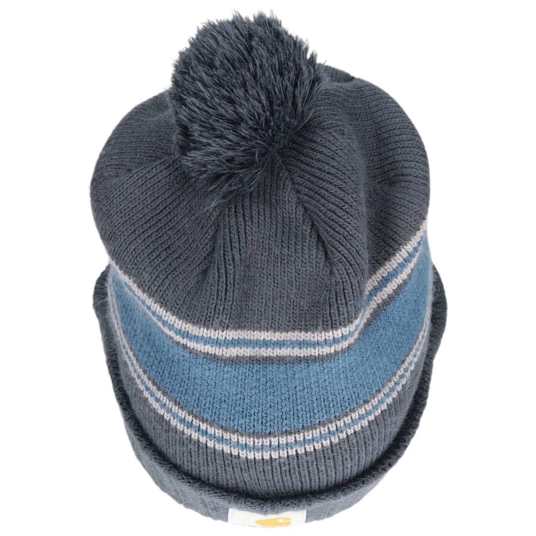 Carhartt knit beanie, one size fits all acrylic navy blue type Vintage Second Hand