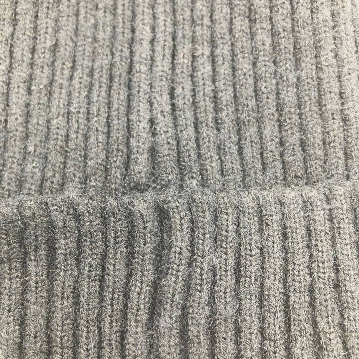 DKNY Ribbed Knit Beanie (Free Size) acrylic black type Vintage Second Hand