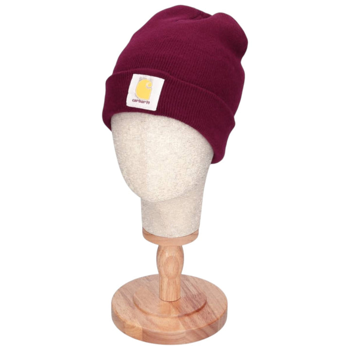 Carhartt knit beanie, one size fits all unclear wine-red Vintage Second Hand