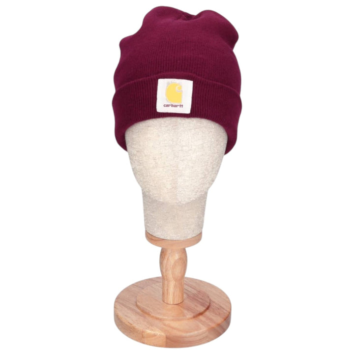 Carhartt knit beanie, one size fits all unclear wine-red Vintage Second Hand