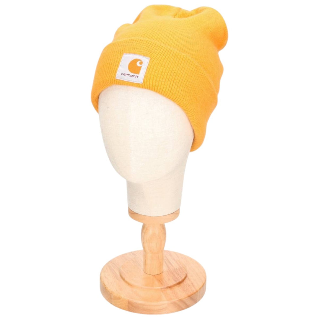 Carhartt Acrylic Watch Hat, knit beanie, one size fits most acrylic yellow type Vintage Second Hand