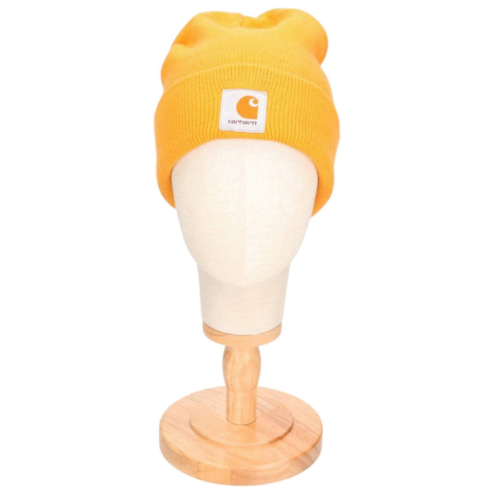 Carhartt Acrylic Watch Hat, knit beanie, one size fits most acrylic yellow type Vintage Second Hand