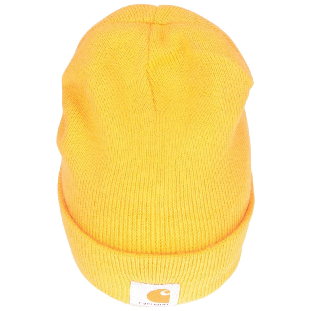 Carhartt Acrylic Watch Hat, knit beanie, one size fits most acrylic yellow type Vintage Second Hand