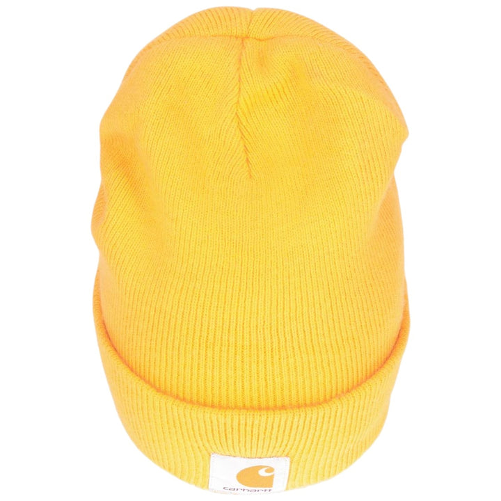 Carhartt Acrylic Watch Hat, knit beanie, one size fits most acrylic yellow type Vintage Second Hand