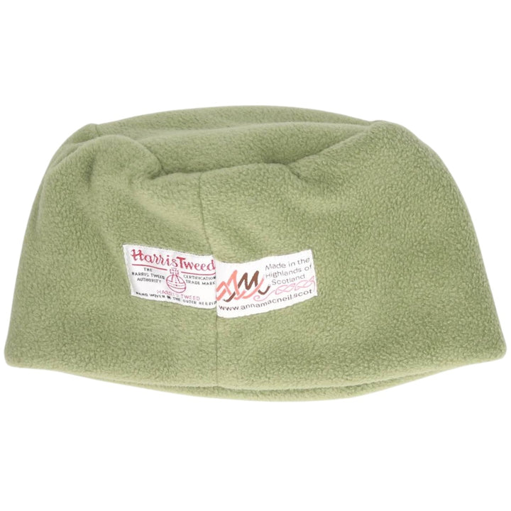 Anna Macneil Harris Tweed Roll Cap, Made in Scotland, One Size Fits All unclear Khaki type Vintage Second Hand