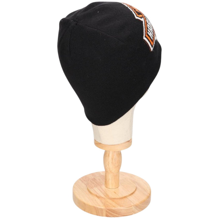Harley-Davidson knit beanie, one size fits all unclear black type Vintage Second Hand