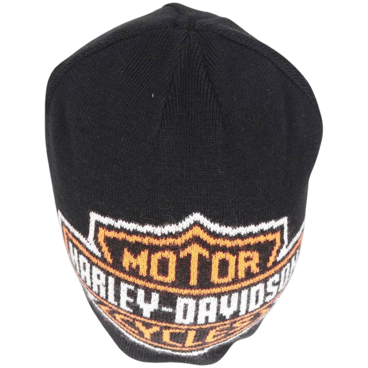 Harley-Davidson knit beanie, one size fits all unclear black type Vintage Second Hand