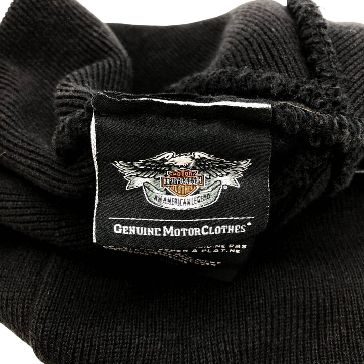 Harley-Davidson knit beanie, one size fits all acrylic black type Vintage Second Hand