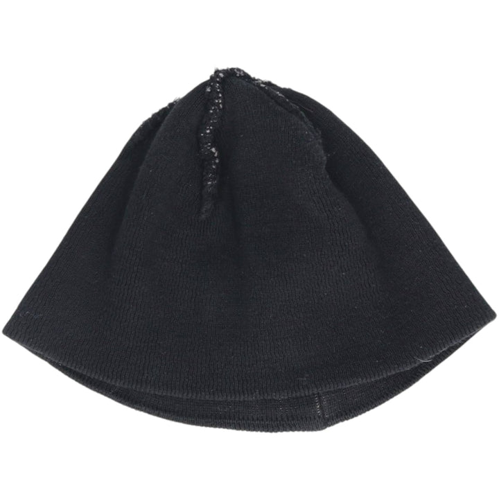 2000'S Harley-Davidson Skull Pattern Knit Beanie, One Size Fits Most cotton black type Vintage Second Hand