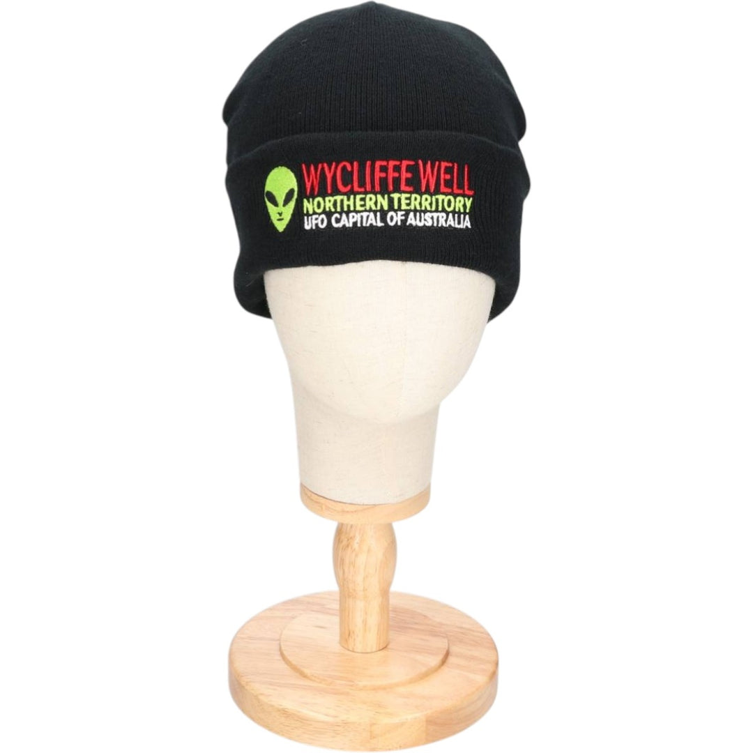 DAVRIC Knit Beanie, One Size Fits All cotton black type Vintage Second Hand