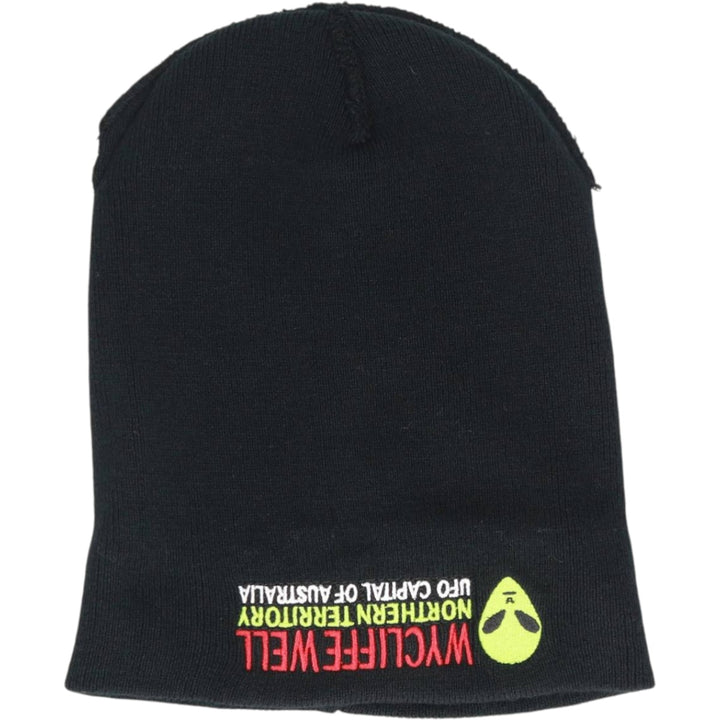 DAVRIC Knit Beanie, One Size Fits All cotton black type Vintage Second Hand