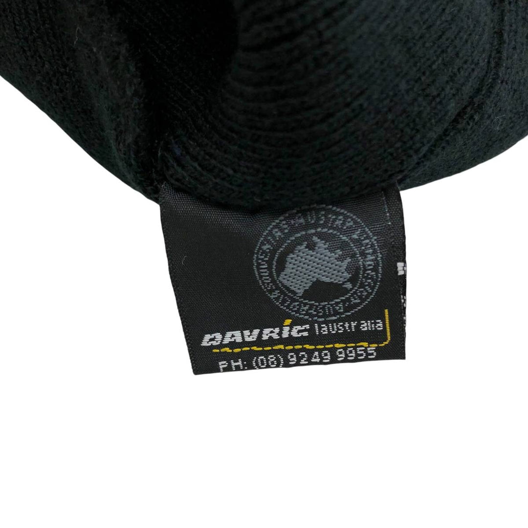 DAVRIC Knit Beanie, One Size Fits All cotton black type Vintage Second Hand