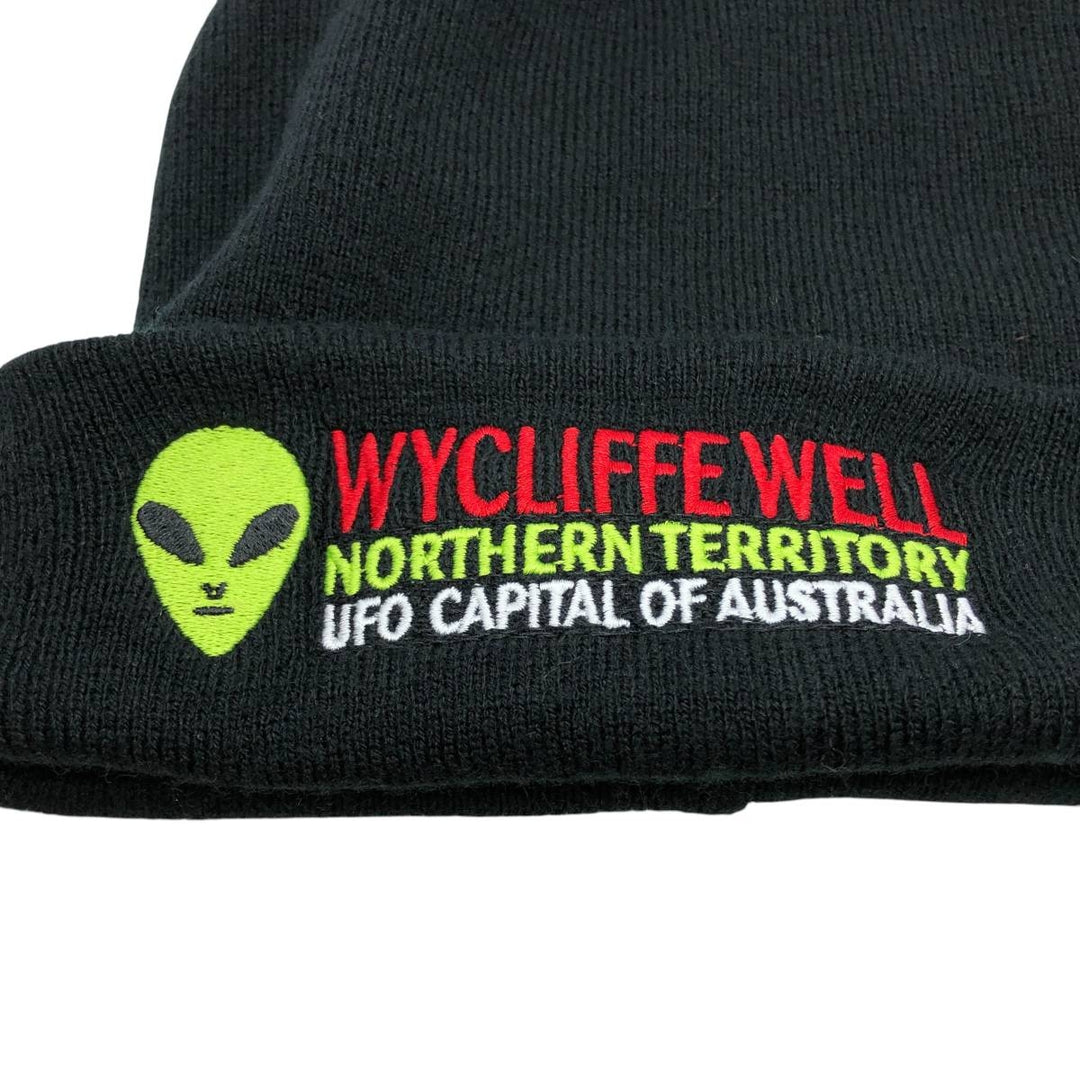 DAVRIC Knit Beanie, One Size Fits All cotton black type Vintage Second Hand