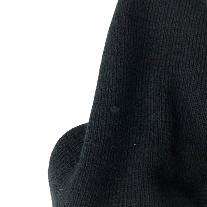 DAVRIC Knit Beanie, One Size Fits All cotton black type Vintage Second Hand